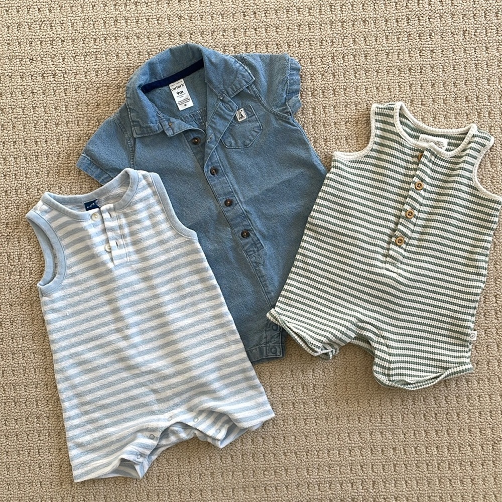 Baby Boy Romper Bundle